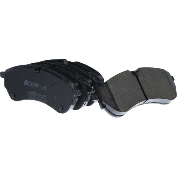 Valeo 610463 Bremsbelagsatz, Scheibenbremse E-PERFORMANCE