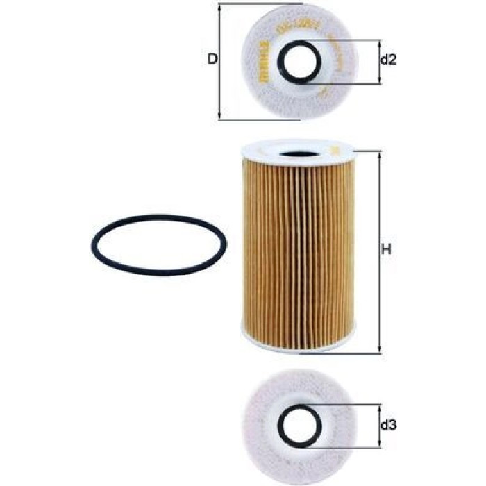 Knecht OX 128/1D Ölfilter