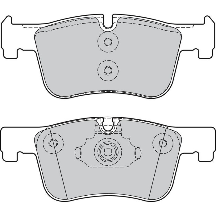 Valeo 601310 Bremsbelagsatz, Scheibenbremse Valeo 601310 Bremsbelagsatz, Scheibenbremse