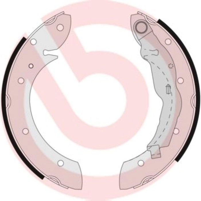 Brembo S 68 521 Bremsbackensatz ESSENTIAL LINE Brembo S 68 521 Bremsbackensatz ESSENTIAL LINE