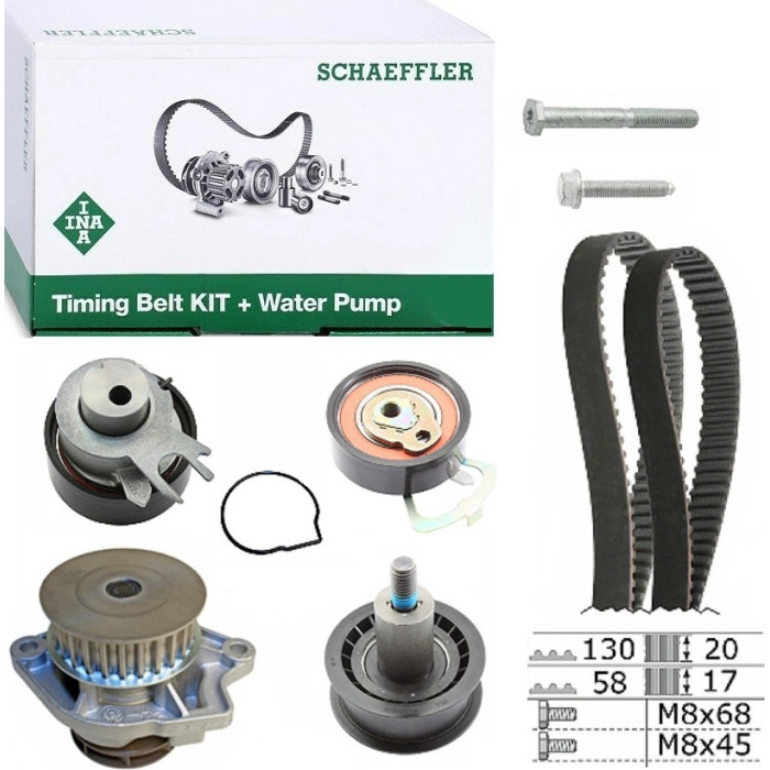 INA Zahnriemensatz + Wasserpumpe - 530 0538 30 INA Zahnriemensatz + Wasserpumpe - 530 0538 30