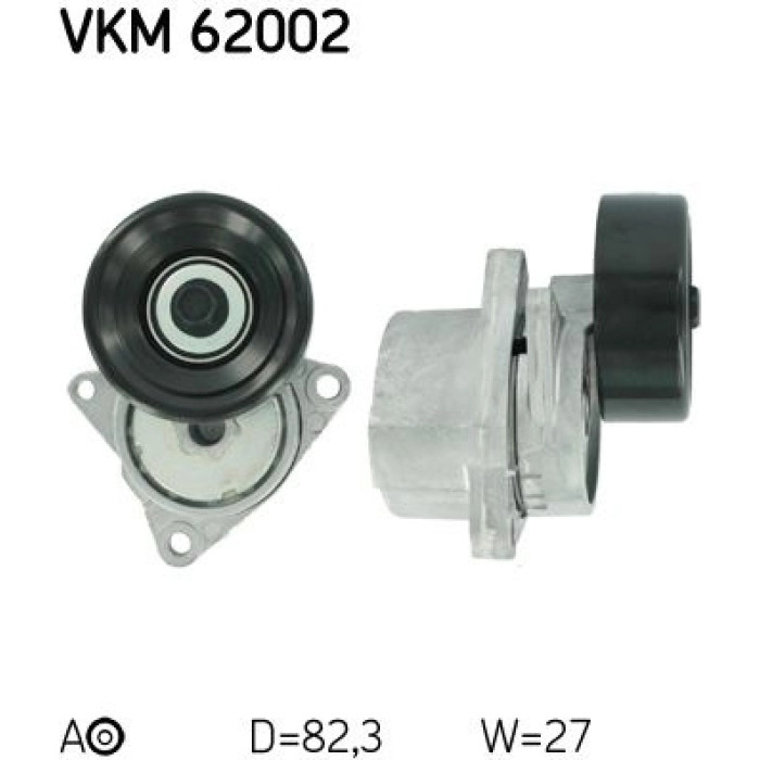 SKF VKM 62002 Spannrolle, Keilrippenriemen SKF VKM 62002 Spannrolle, Keilrippenriemen