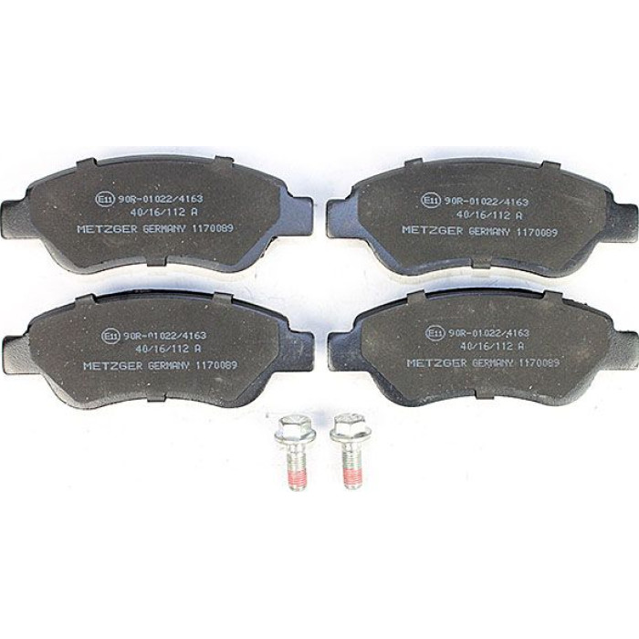 Metzger 1170089 Bremsbelagsatz, Scheibenbremse Metzger 1170089 Bremsbelagsatz, Scheibenbremse