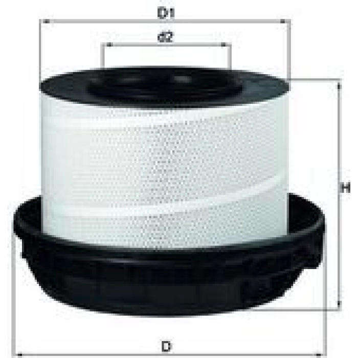 Knecht LX 814/1 Luftfilter Knecht LX 814/1 Luftfilter