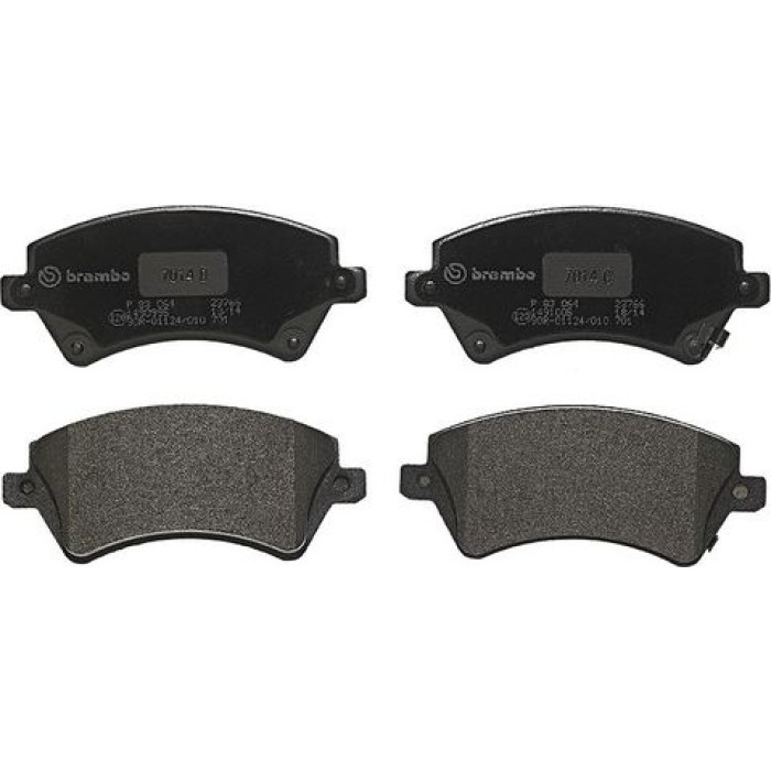 Brembo P 83 064 Bremsbelagsatz, Scheibenbremse PRIME LINE