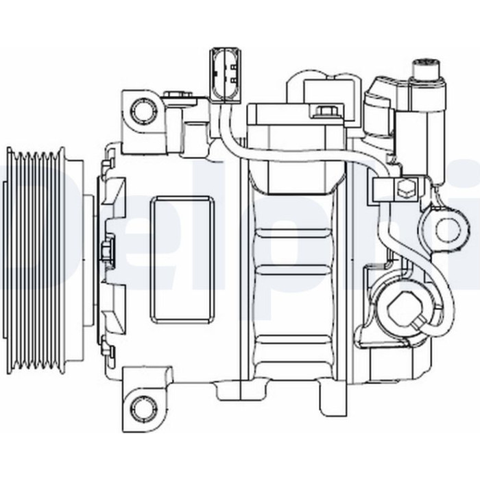 Delphi CS20476 Kompressor, Klimaanlage
