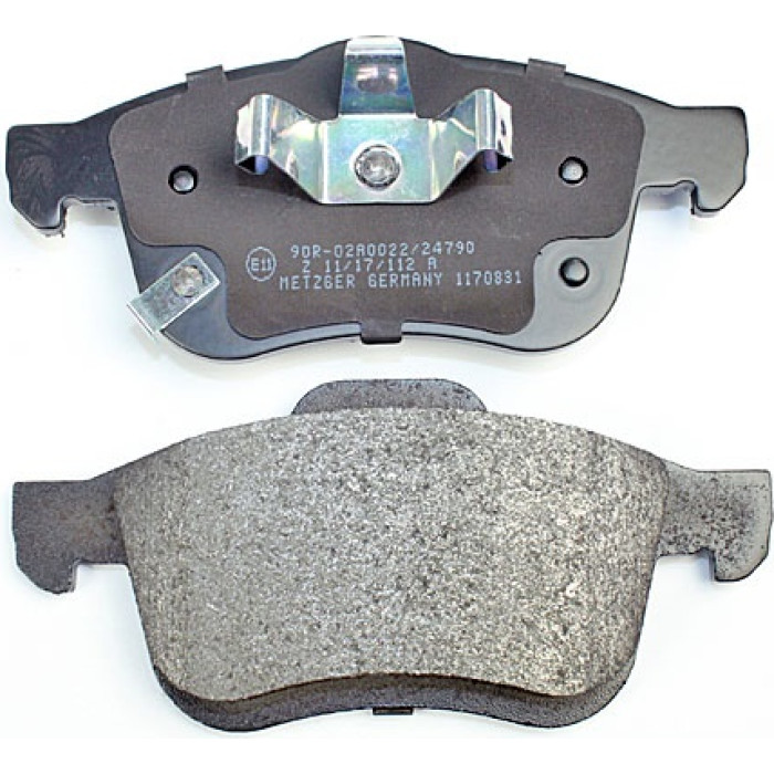 Metzger 1170831 Bremsbelagsatz, Scheibenbremse