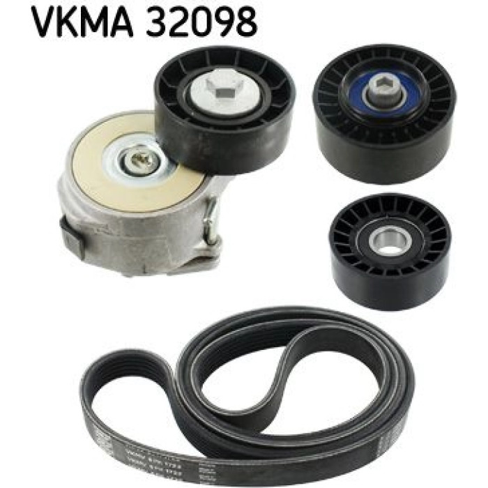 SKF VKMA 32098 Keilrippenriemensatz