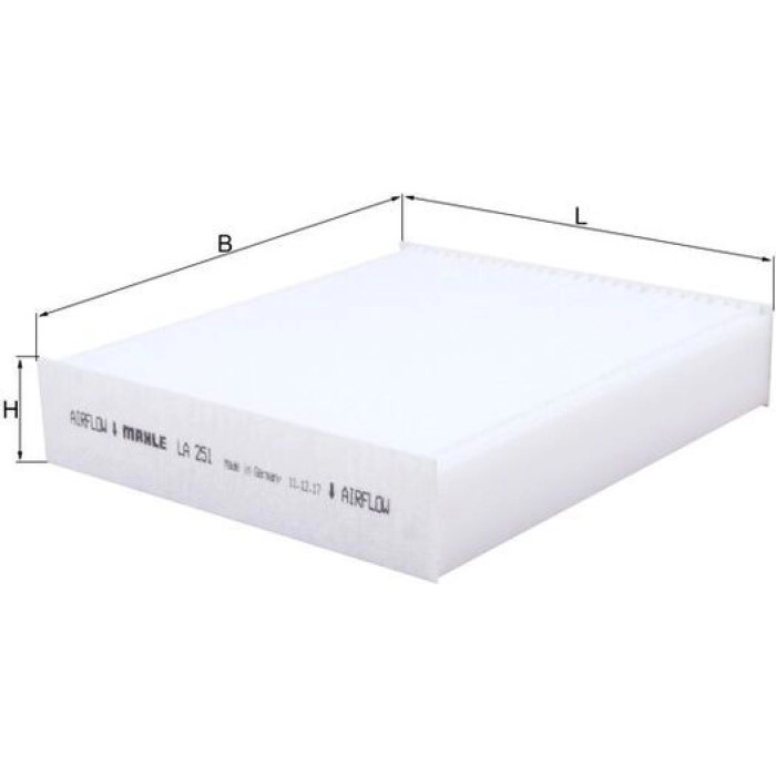 Knecht LA 251 Filter, Innenraumluft