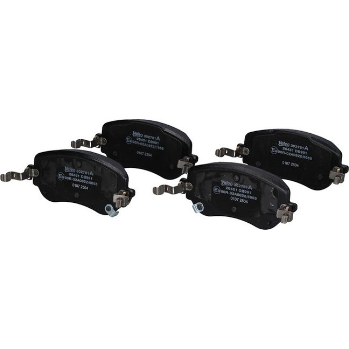 Valeo 302781A Bremsbelagsatz, Scheibenbremse EXPERT Valeo 302781A Bremsbelagsatz, Scheibenbremse EXPERT