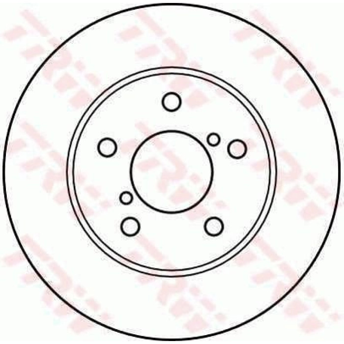 TRW DF4013 Bremsscheibe