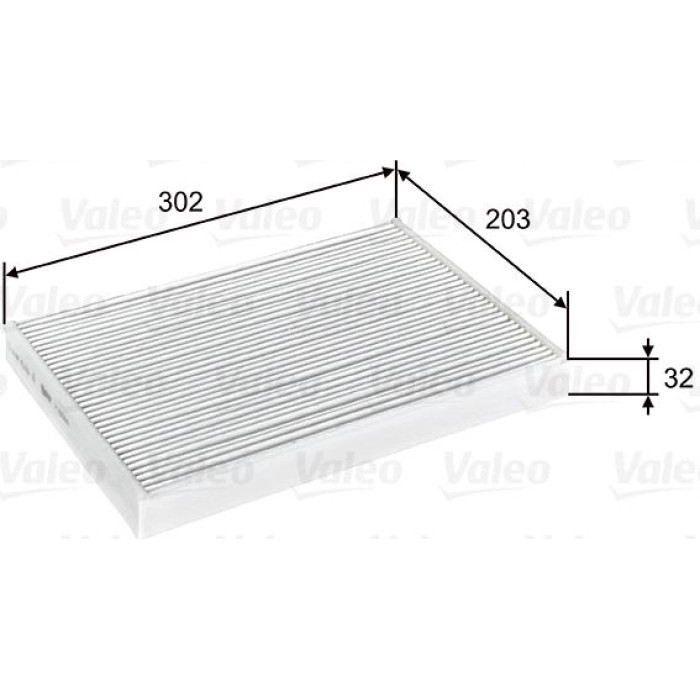 Valeo 716068 Filter, Innenraumluft ESSENTIAL Valeo 716068 Filter, Innenraumluft ESSENTIAL