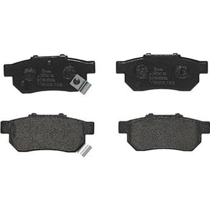 Brembo P 28 025 Bremsbelagsatz, Scheibenbremse PRIME LINE