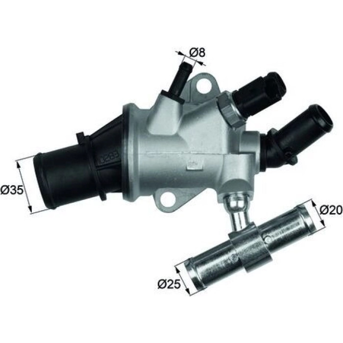 Thermostat, Kühlmittel TI 157 88 Thermostat, Kühlmittel TI 157 88