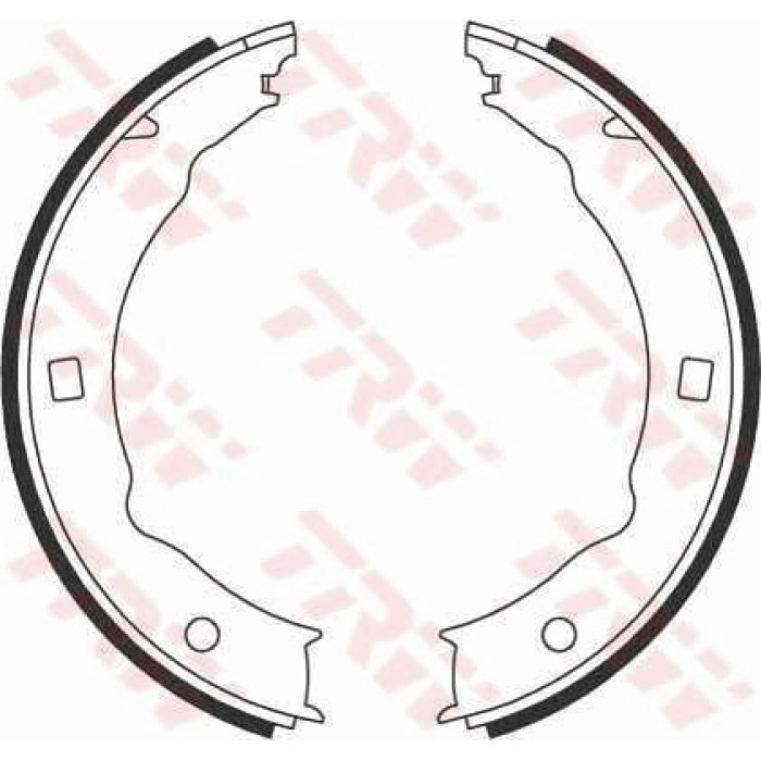 TRW GS8683 Bremsbackensatz, Feststellbremse TRW GS8683 Bremsbackensatz, Feststellbremse