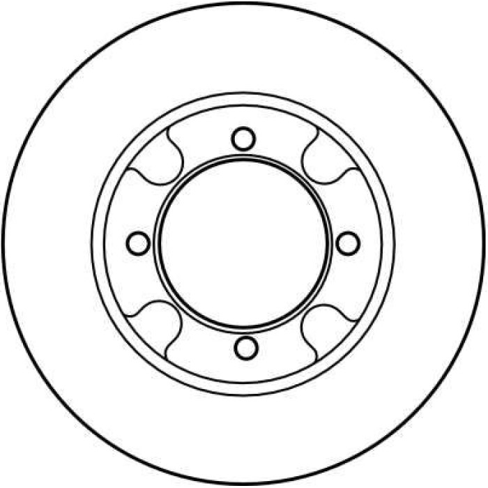 TRW DF1998 Bremsscheibe TRW DF1998 Bremsscheibe