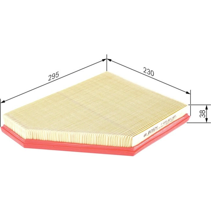 BOSCH F 026 400 485 Luftfilter