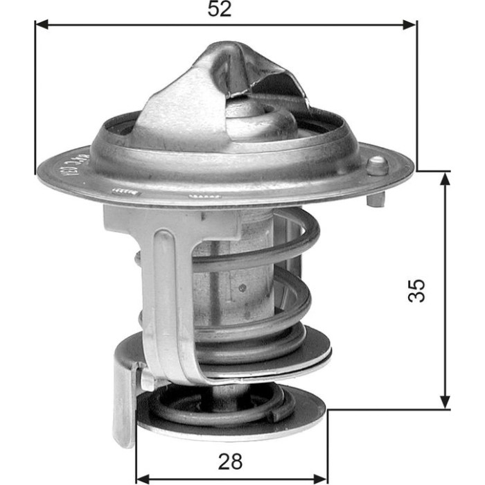 Gates TH29478G1 Thermostat, Kühlmittel Gates TH29478G1 Thermostat, Kühlmittel