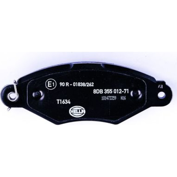 Hella Pagid 8DB 355 012-711 Bremsbelagsatz, Scheibenbremse Hella Pagid 8DB 355 012-711 Bremsbelagsatz, Scheibenbremse