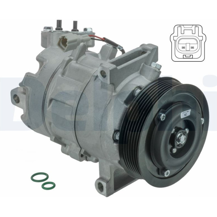 Delphi CS20502 Kompressor, Klimaanlage Delphi CS20502 Kompressor, Klimaanlage