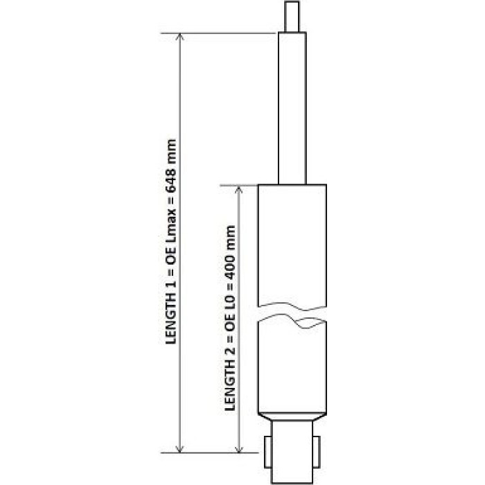 KYB 343348 Stoßdämpfer Excel-G KYB 343348 Stoßdämpfer Excel-G