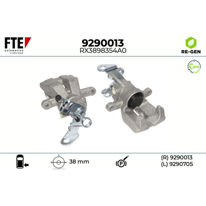 FTE 9290013 Bremssattel FTE 9290013 Bremssattel