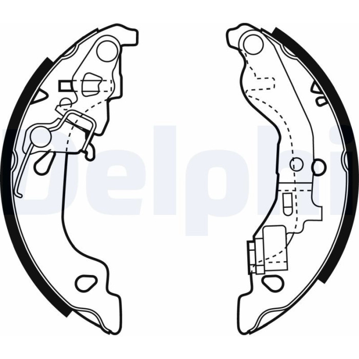 Delphi LS1858 Bremsbackensatz