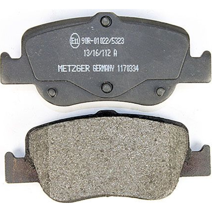 Metzger 1170334 Bremsbelagsatz, Scheibenbremse Metzger 1170334 Bremsbelagsatz, Scheibenbremse
