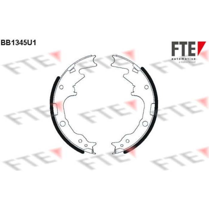 FTE 9100098 Bremsbackensatz FTE 9100098 Bremsbackensatz