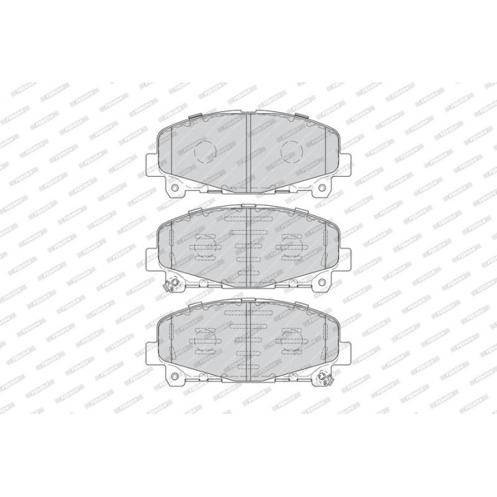 Ferodo FDB4270 Bremsbelagsatz, Scheibenbremse PREMIER ECO FRICTION Ferodo FDB4270 Bremsbelagsatz, Scheibenbremse PREMIER ECO FRICTION