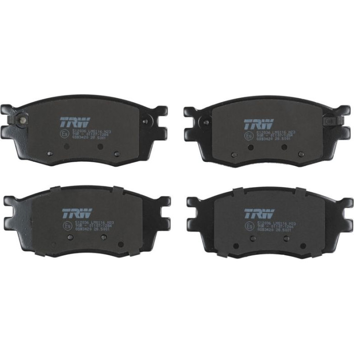 TRW GDB3420 Bremsbelagsatz, Scheibenbremse COTEC