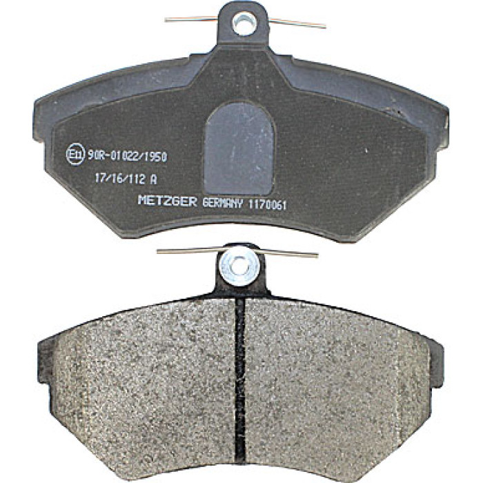 Metzger 1170061 Bremsbelagsatz, Scheibenbremse