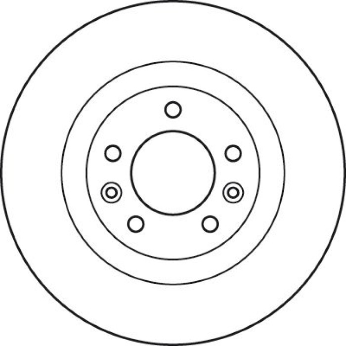 TRW DF6047 Bremsscheibe
