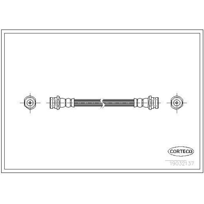 Corteco 19032137 Bremsschlauch
