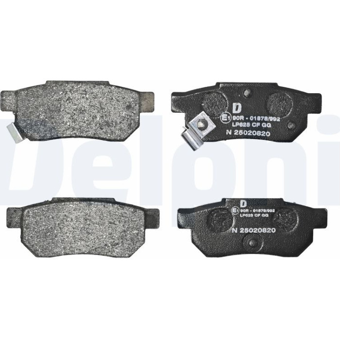 Delphi LP625 Bremsbelagsatz, Scheibenbremse Delphi LP625 Bremsbelagsatz, Scheibenbremse