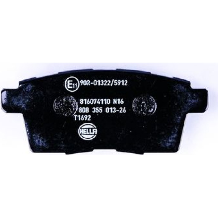 Hella 8DB 355 013-261 Bremsbelagsatz, Scheibenbremse Hella 8DB 355 013-261 Bremsbelagsatz, Scheibenbremse