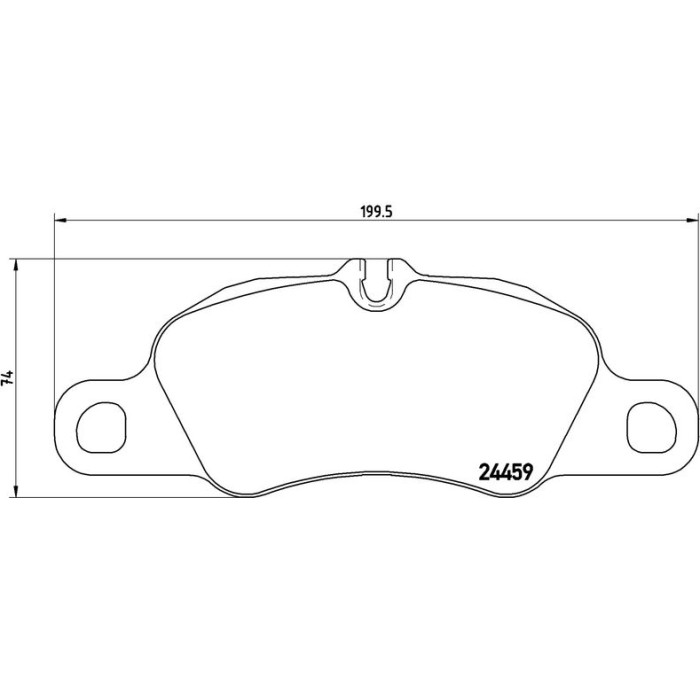 Brembo P 65 019 Bremsbelagsatz, Scheibenbremse PRIME LINE Brembo P 65 019 Bremsbelagsatz, Scheibenbremse PRIME LINE