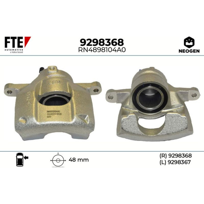FTE 9298368 Bremssattel NEOGEN FTE 9298368 Bremssattel NEOGEN