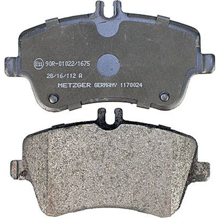 Metzger 1170024 Bremsbelagsatz, Scheibenbremse