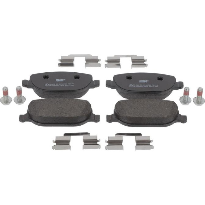 Ferodo FDB1796 Bremsbelagsatz, Scheibenbremse PREMIER ECO FRICTION Ferodo FDB1796 Bremsbelagsatz, Scheibenbremse PREMIER ECO FRICTION