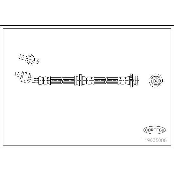 Corteco 19035088 Bremsschlauch