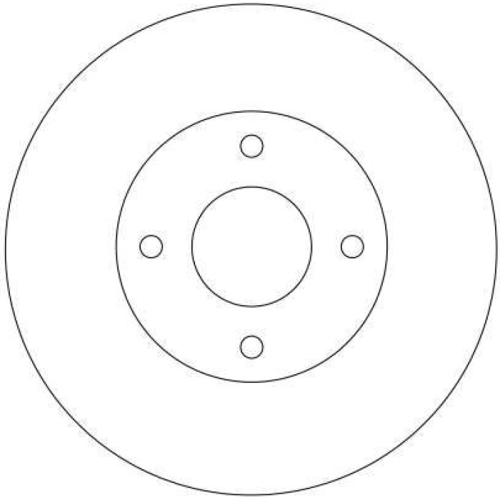 TRW DF4169 Bremsscheibe