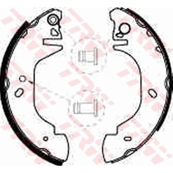 TRW GS8539 Bremsbackensatz TRW GS8539 Bremsbackensatz