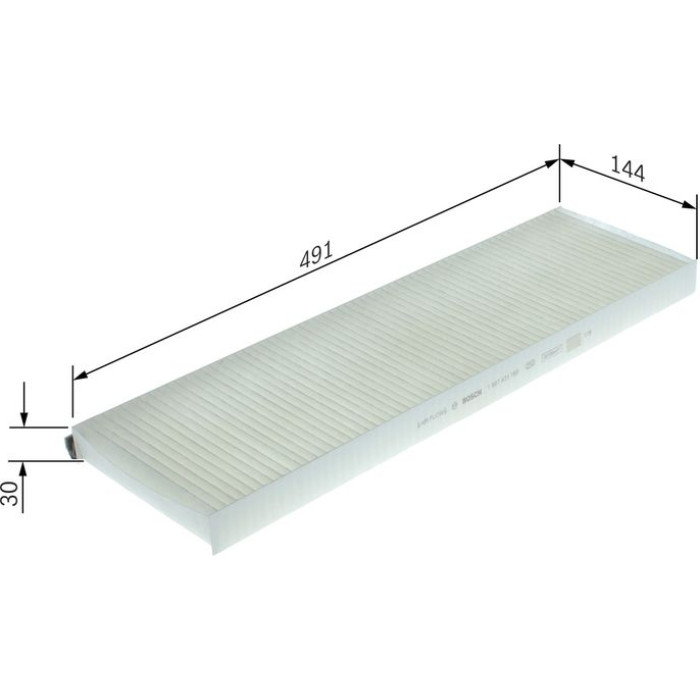 BOSCH 1 987 431 188 Innenraumfilter BOSCH 1 987 431 188 Innenraumfilter