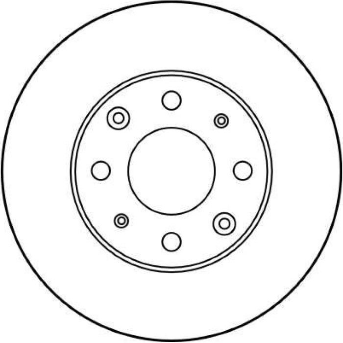 TRW DF1979 Bremsscheibe