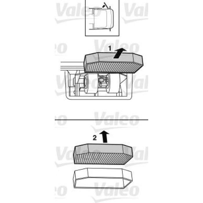 Valeo 716012 Filter, Innenraumluft CLIMFILTER PROTECT Valeo 716012 Filter, Innenraumluft CLIMFILTER PROTECT
