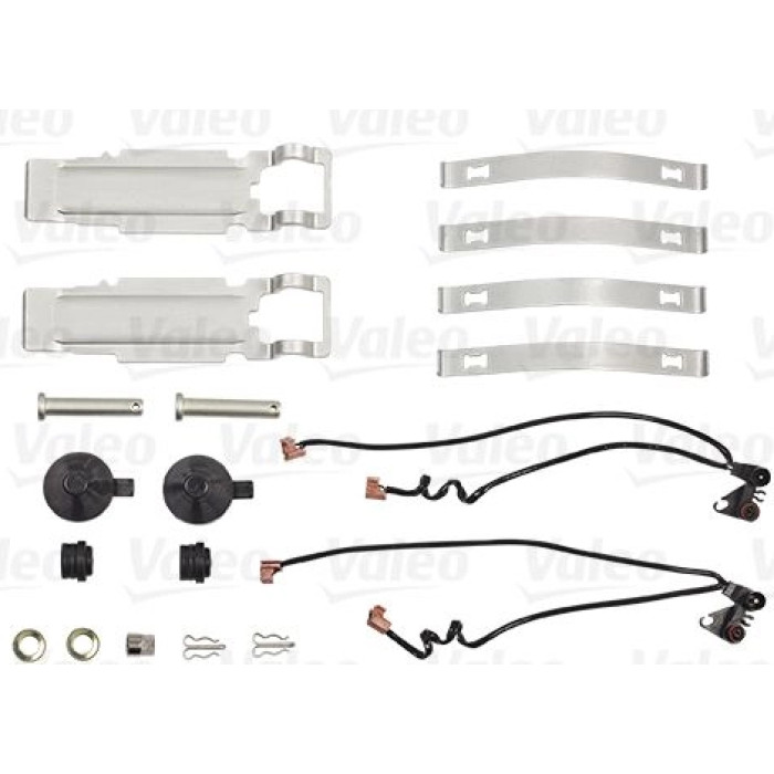 Valeo 882205 Bremsbelagsatz, Scheibenbremse OPTIPACK