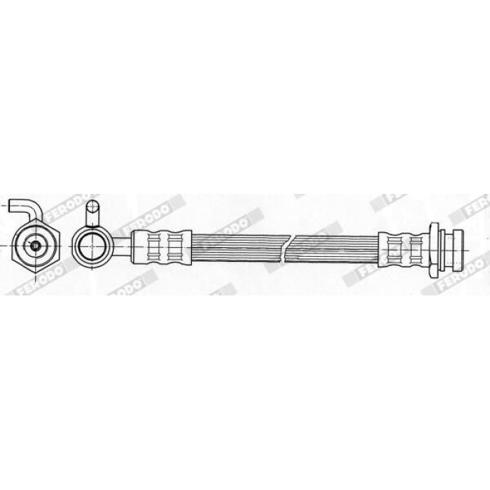 Ferodo FHY3049 Bremsschlauch Ferodo FHY3049 Bremsschlauch