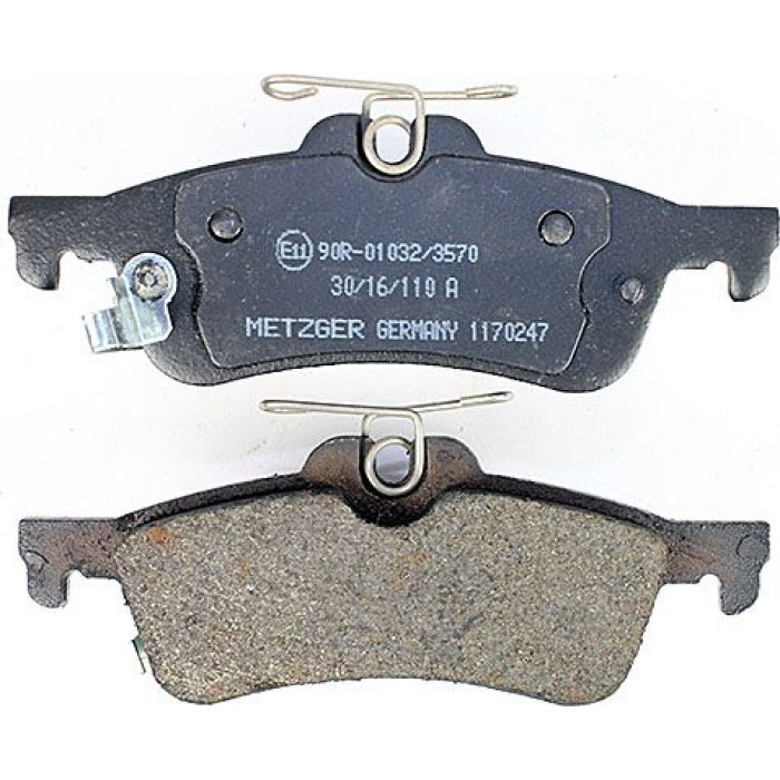 Metzger 1170247 Bremsbelagsatz, Scheibenbremse Metzger 1170247 Bremsbelagsatz, Scheibenbremse