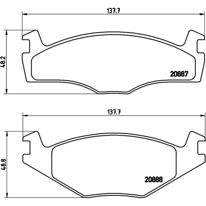 Brembo P 85 024 Bremsbelagsatz, Scheibenbremse PRIME LINE Brembo P 85 024 Bremsbelagsatz, Scheibenbremse PRIME LINE